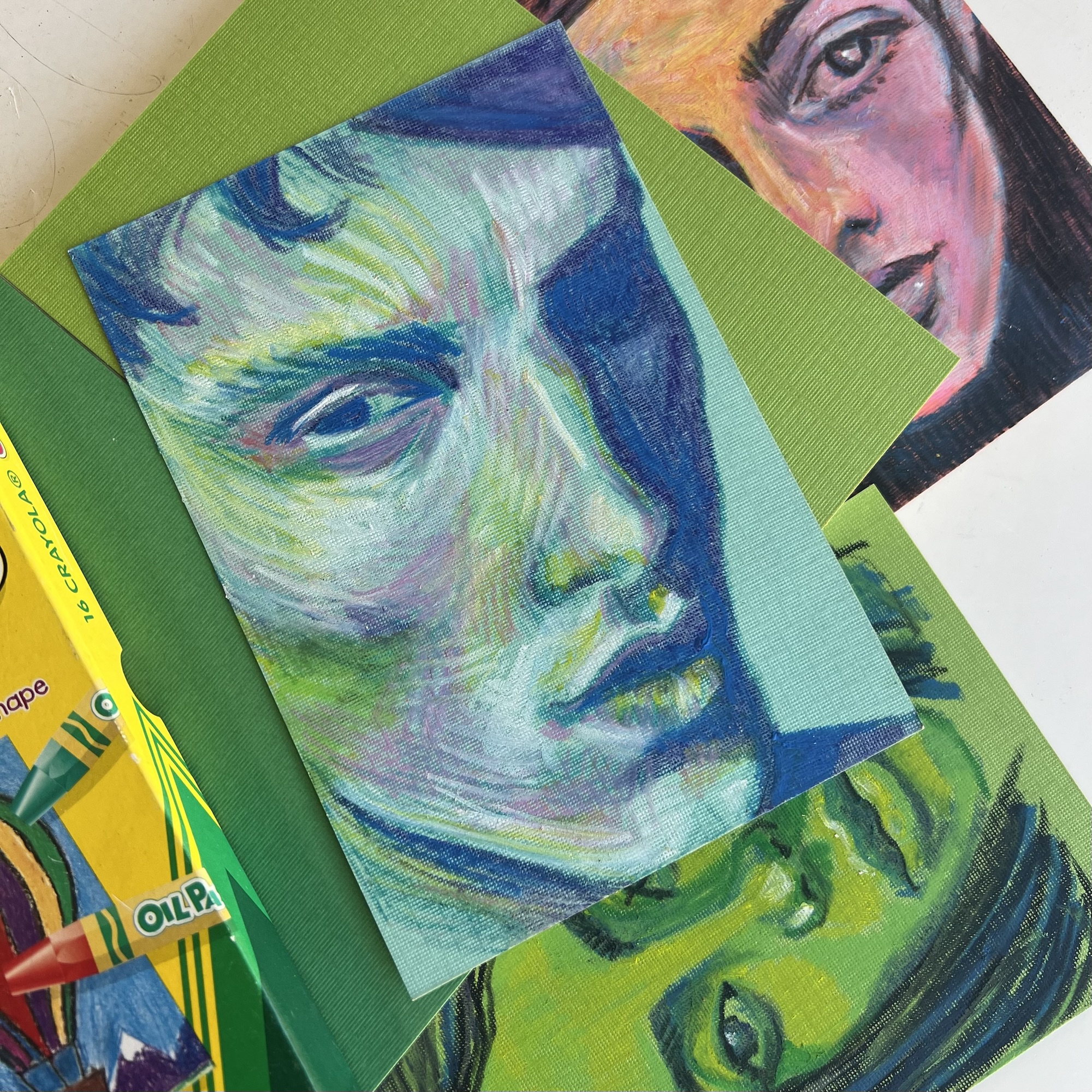 Pastel Portrait Practice