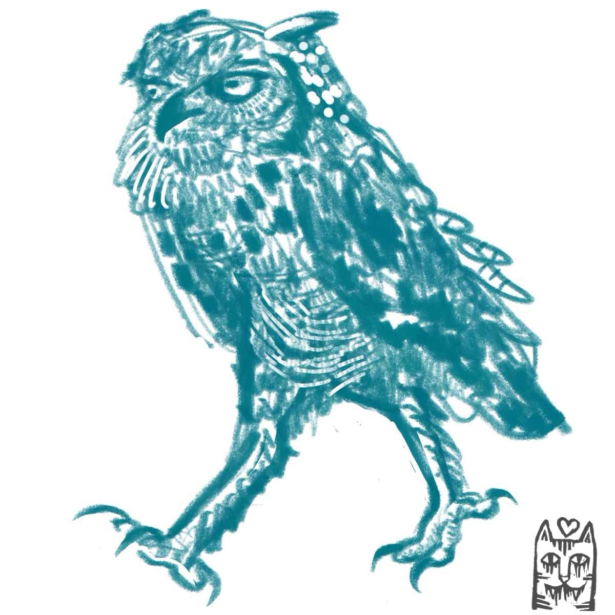 OWL for Mabʻs Drawlloween Club Day 4